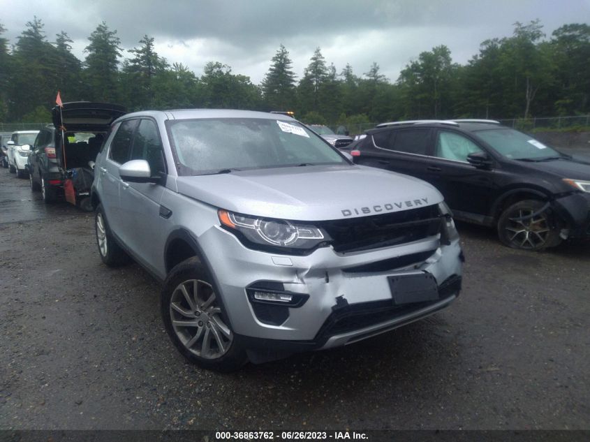 2016 LAND ROVER DISCOVERY SPORT HSE - SALCR2BG6GH547237