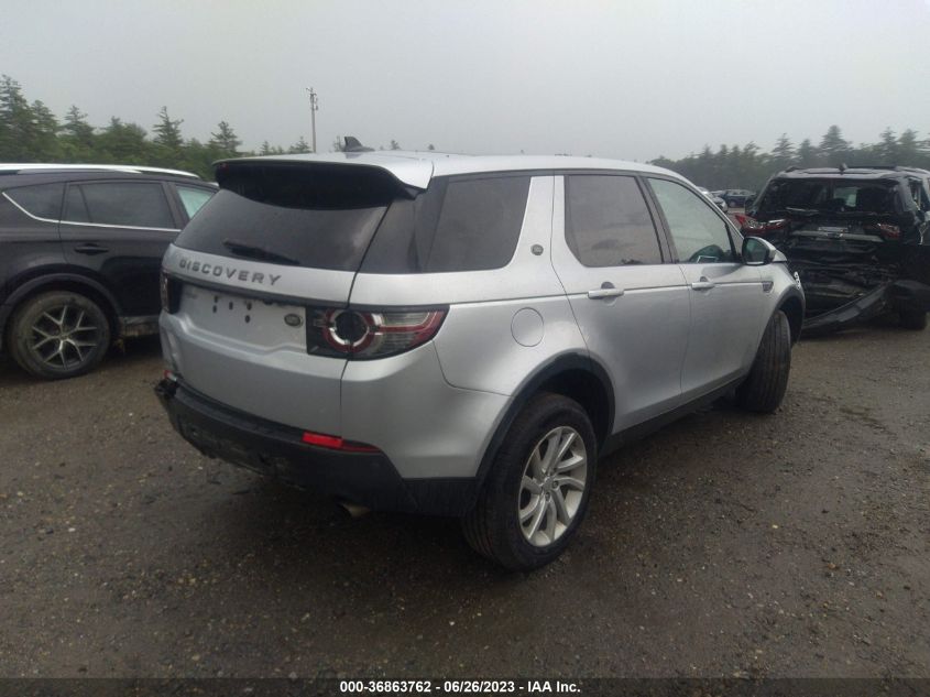 2016 LAND ROVER DISCOVERY SPORT HSE - SALCR2BG6GH547237