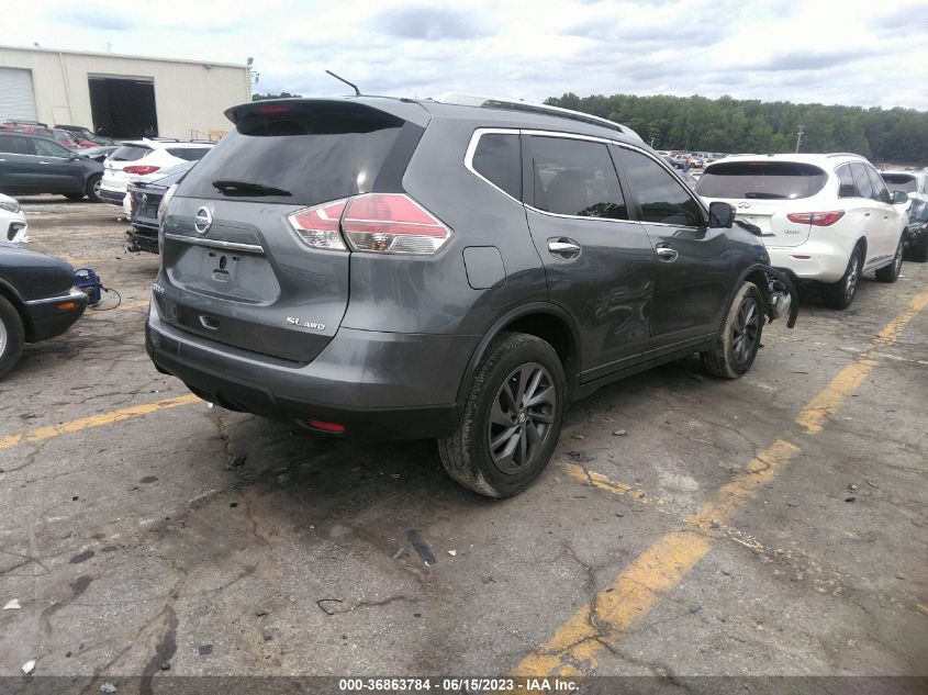 2016 NISSAN ROGUE S/SL/SV - 5N1AT2MV5GC797721