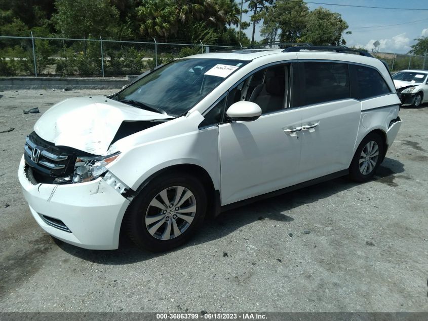 2016 HONDA ODYSSEY EXL - 5FNRL5H67GB065833