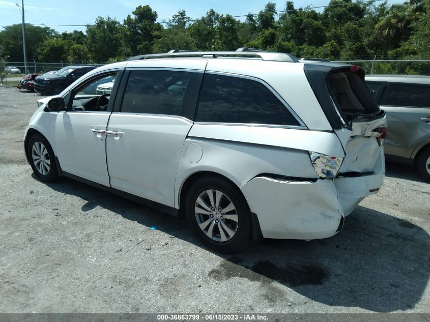2016 HONDA ODYSSEY EXL - 5FNRL5H67GB065833