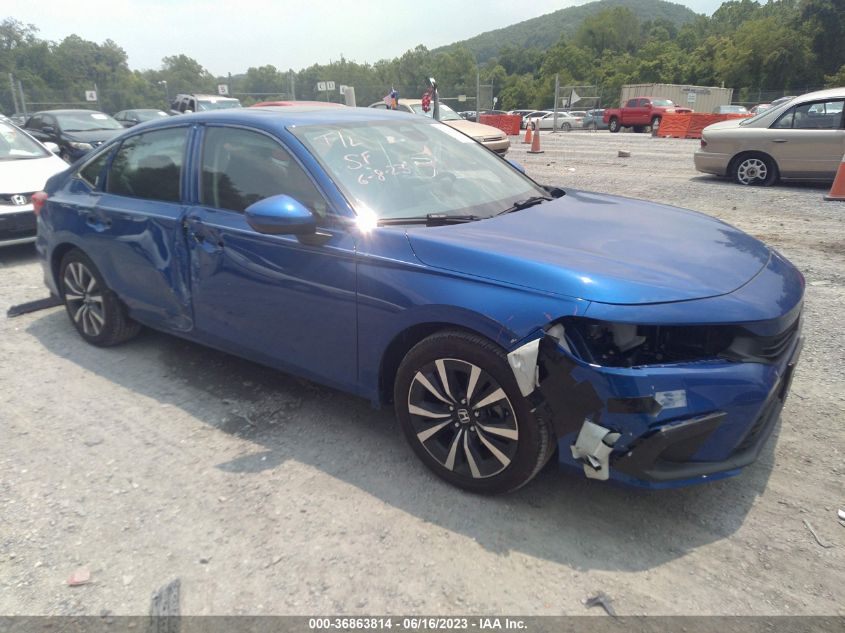 2022 HONDA CIVIC SEDAN EX - 2HGFE1F74NH303616