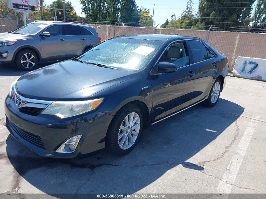 2013 TOYOTA CAMRY HYBRID XLE - 4T1BD1FK2DU091486