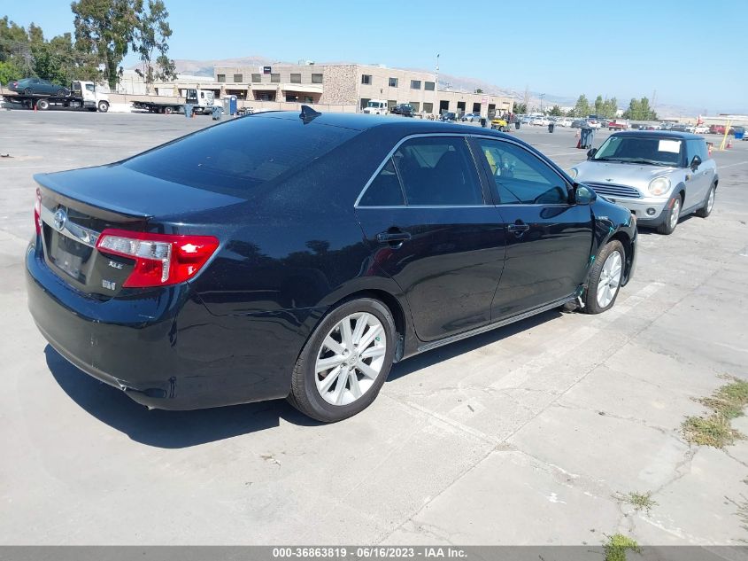 2013 TOYOTA CAMRY HYBRID XLE - 4T1BD1FK2DU091486