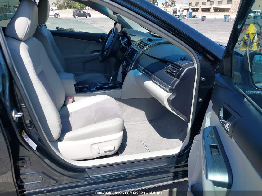 2013 TOYOTA CAMRY HYBRID XLE - 4T1BD1FK2DU091486