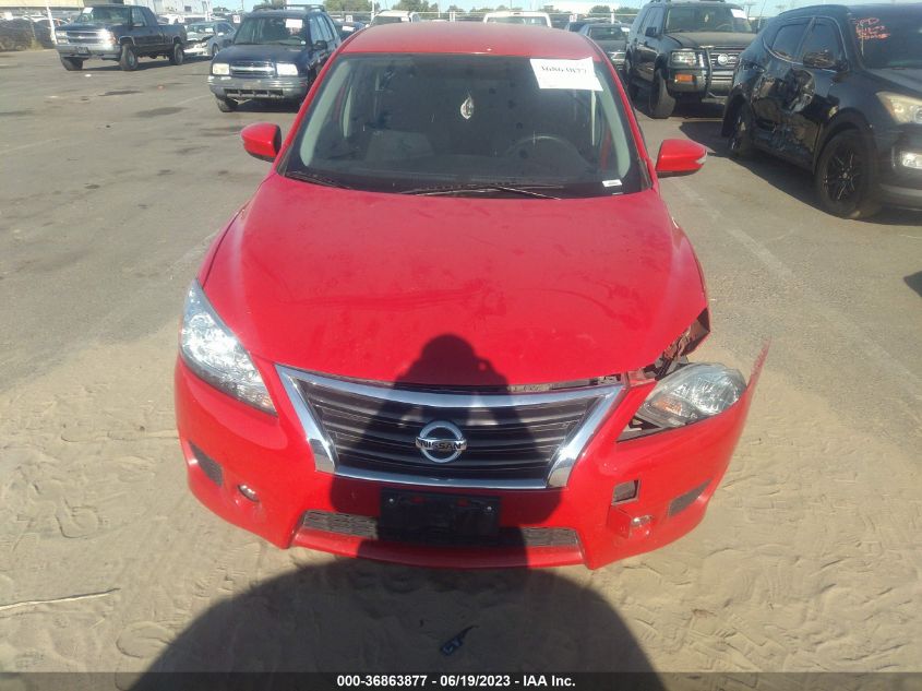 2015 NISSAN SENTRA SR - 3N1AB7AP9FY278433