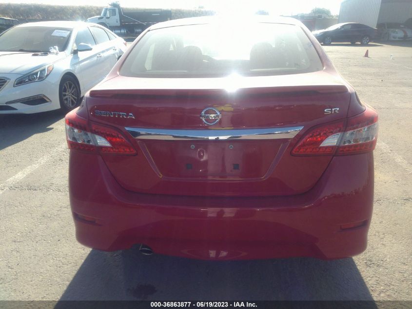 2015 NISSAN SENTRA SR - 3N1AB7AP9FY278433