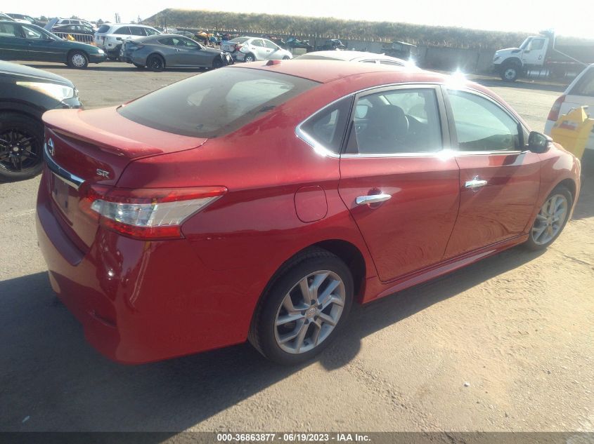 2015 NISSAN SENTRA SR - 3N1AB7AP9FY278433