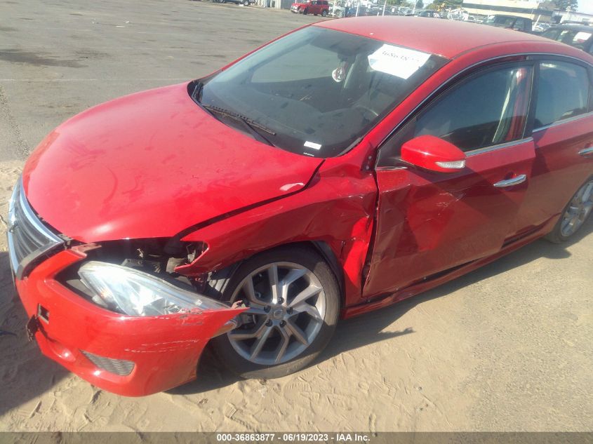 2015 NISSAN SENTRA SR - 3N1AB7AP9FY278433