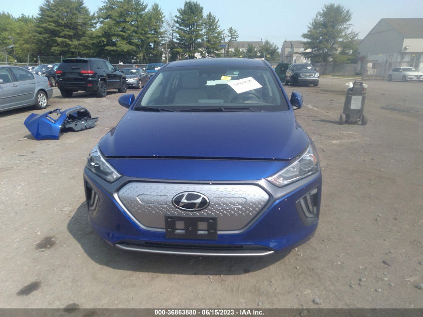 2021 HYUNDAI IONIQ ELECTRIC SE KMHC75LJXMU082243