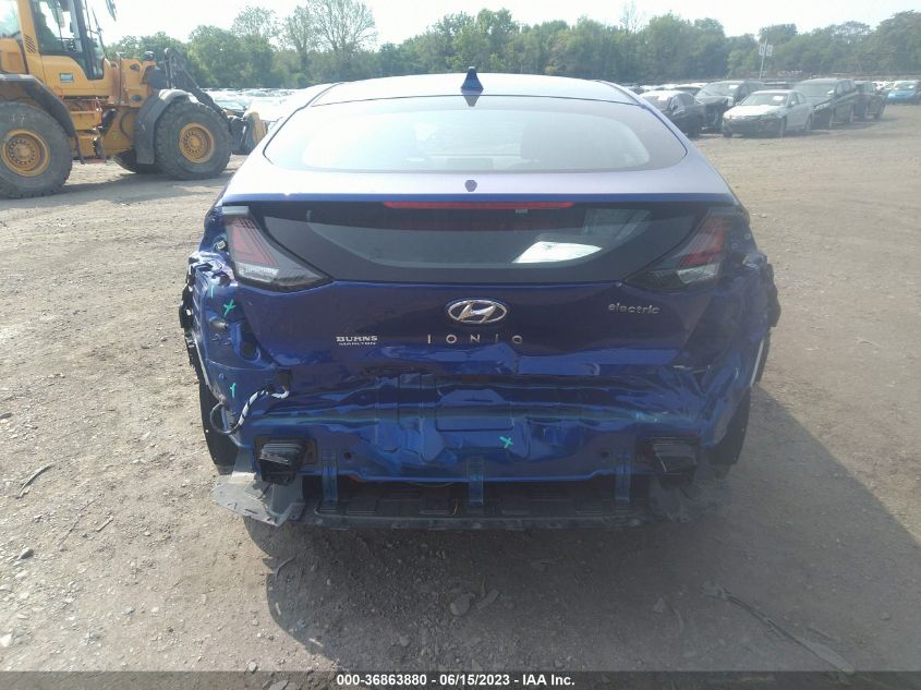 2021 HYUNDAI IONIQ ELECTRIC SE KMHC75LJXMU082243
