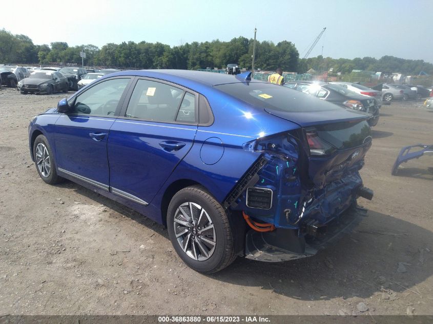 2021 HYUNDAI IONIQ ELECTRIC SE KMHC75LJXMU082243