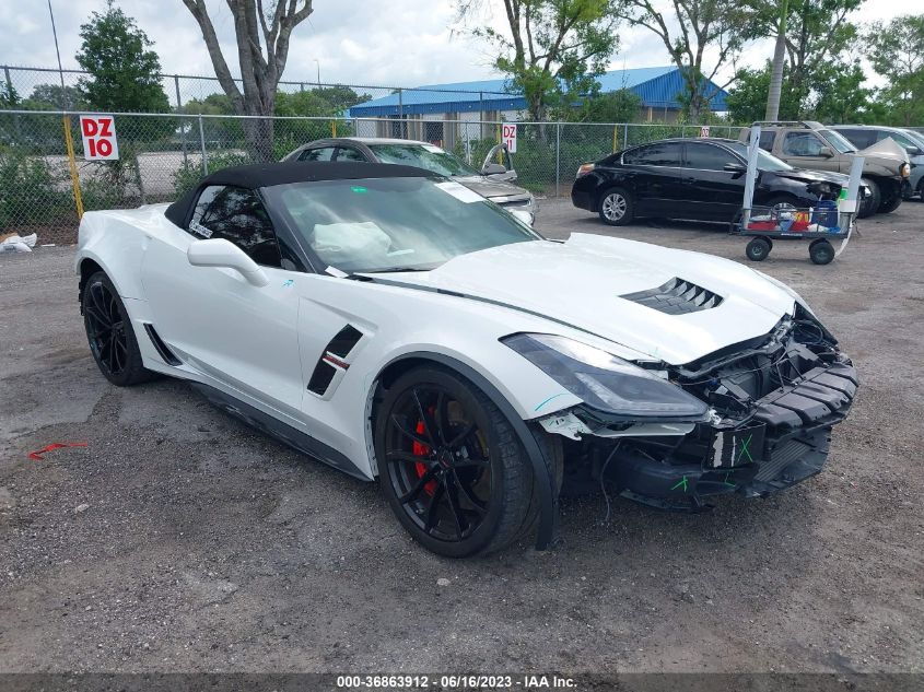 2019 CHEVROLET CORVETTE GRAND SPORT 1LT - 1G1YW3D70K5114959