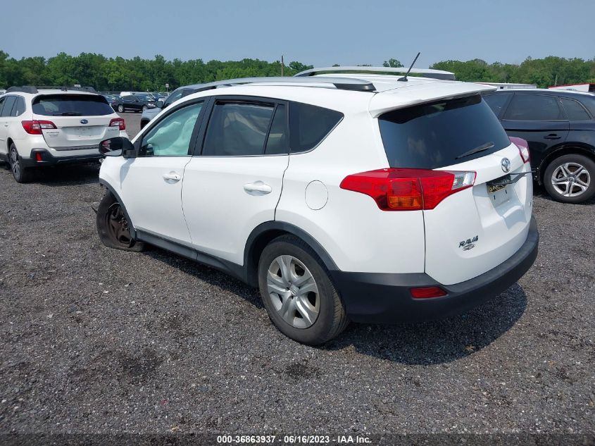 2015 TOYOTA RAV4 LE - 2T3ZFREV5FW186038