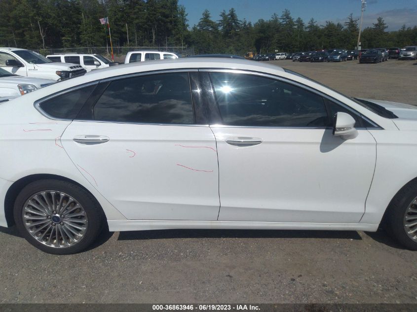 2016 FORD FUSION TITANIUM - 3FA6P0K93GR216765