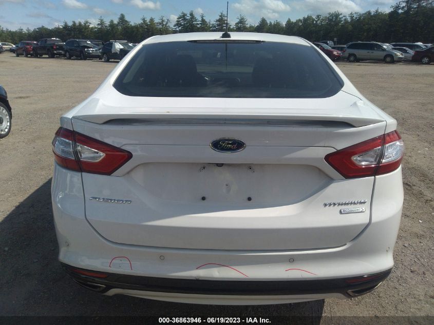 2016 FORD FUSION TITANIUM - 3FA6P0K93GR216765