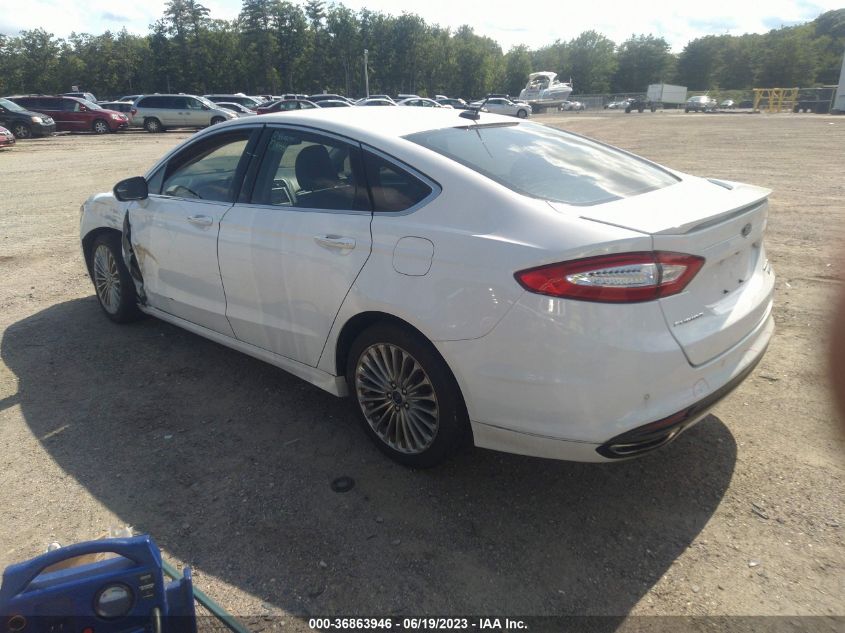 2016 FORD FUSION TITANIUM - 3FA6P0K93GR216765