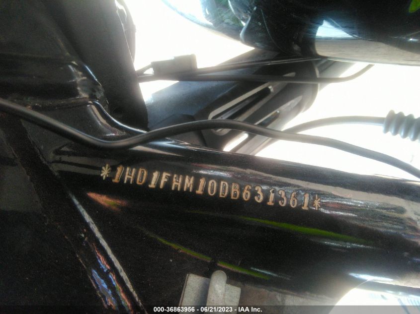 2013 HARLEY-DAVIDSON FLHP POLICE ROAD KING - 1HD1FHM10DB631361