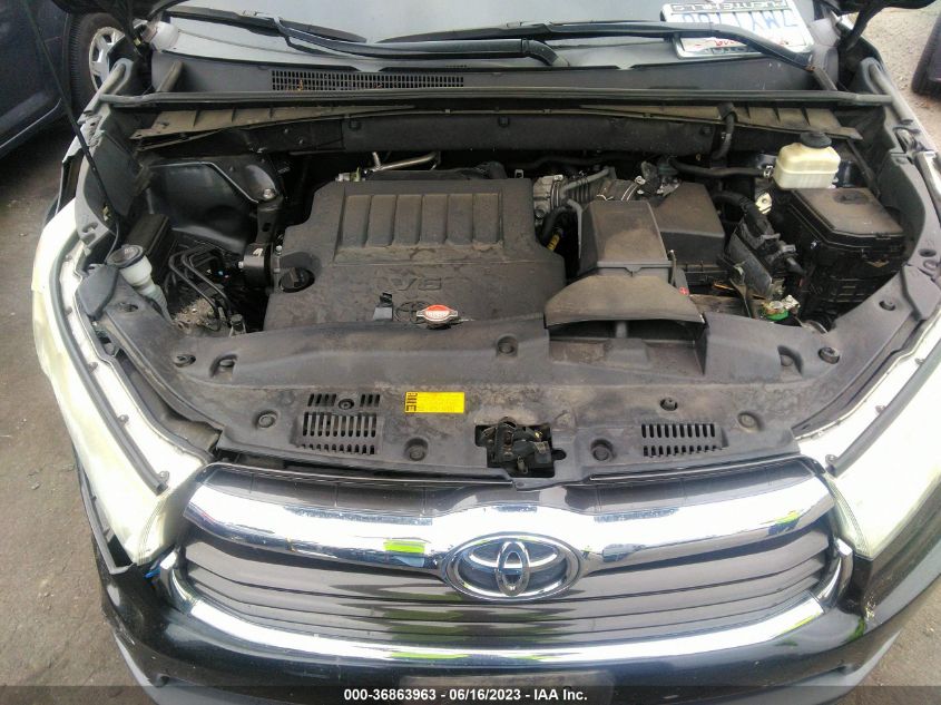 2015 TOYOTA HIGHLANDER XLE - 5TDKKRFH2FS105147