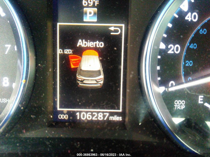2015 TOYOTA HIGHLANDER XLE - 5TDKKRFH2FS105147