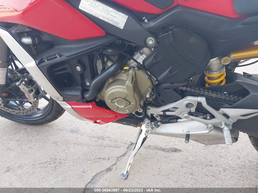 2021 DUCATI STREETFIGHTER V4/V4S ZDMFAKNW1MB006601