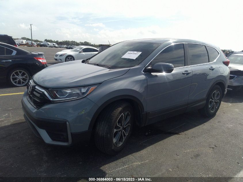 2022 HONDA CR-V EX-L - 5J6RW1H84NA015134