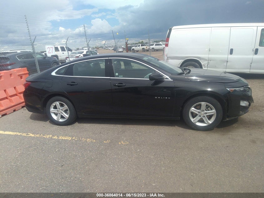 VIN 1G1ZD5ST1NF147330 2022 CHEVROLET MALIBU LT