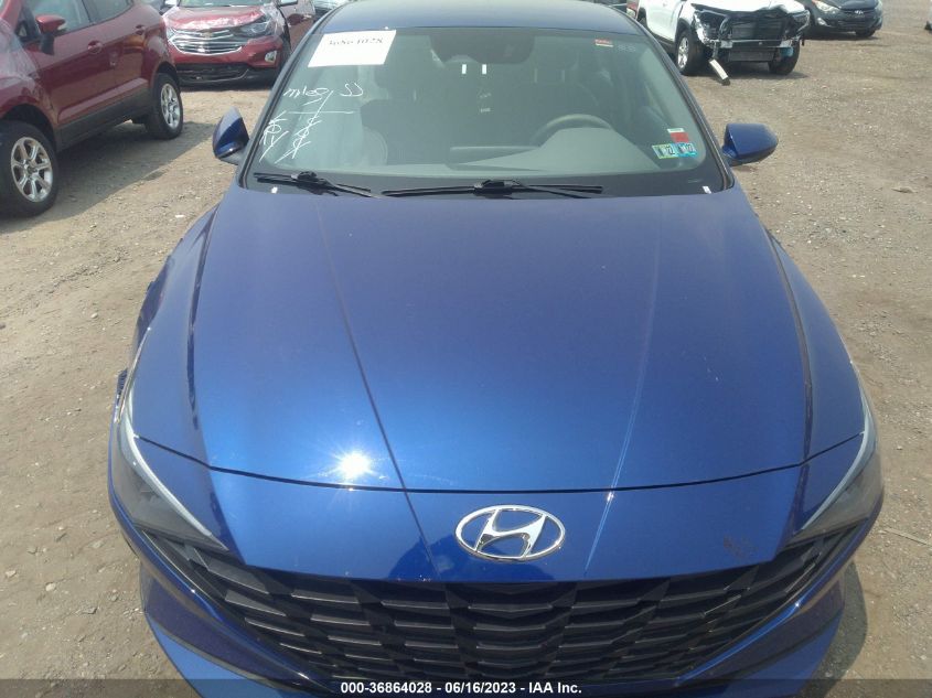 2021 HYUNDAI ELANTRA SEL - 5NPLM4AG2MH037645