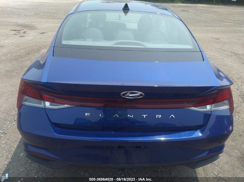 2021 HYUNDAI ELANTRA SEL - 5NPLM4AG2MH037645