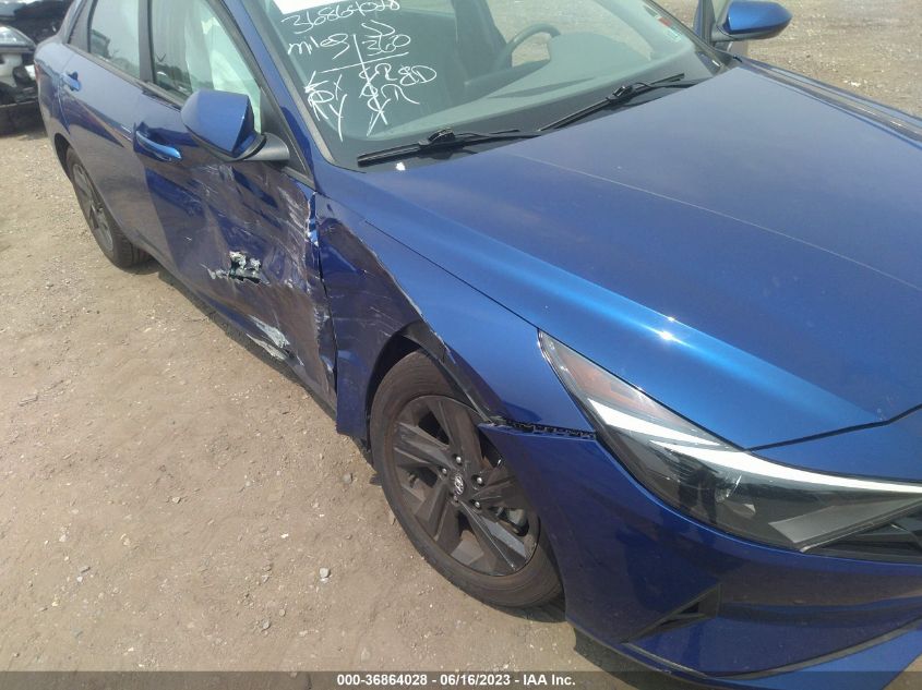 2021 HYUNDAI ELANTRA SEL - 5NPLM4AG2MH037645
