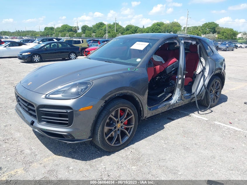 VIN WP1AG2AY7MDA33591 2021 PORSCHE CAYENNE GTS
