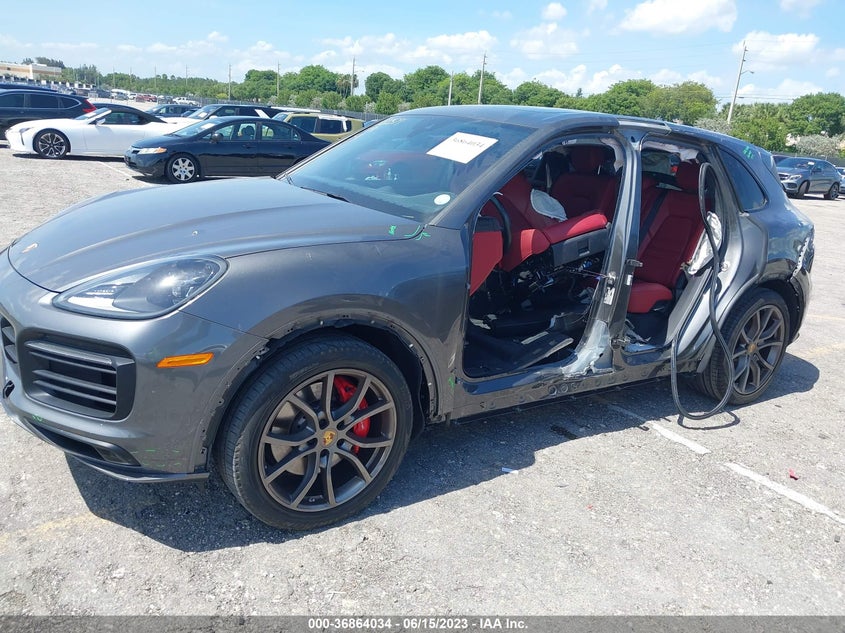 VIN WP1AG2AY7MDA33591 2021 PORSCHE CAYENNE GTS