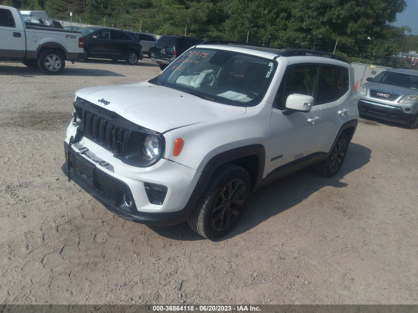 VIN ZACNJBBB8KPJ99600 2019 JEEP RENEGADE LATITUDE