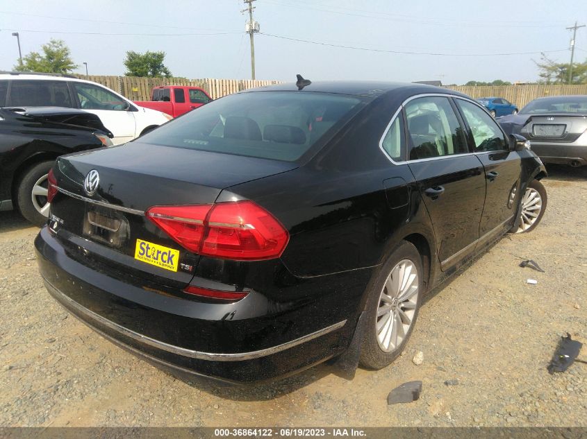 2016 VOLKSWAGEN PASSAT 1.8T SE - 1VWBT7A30GC065938