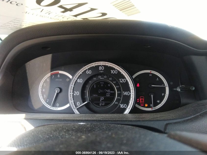 2015 HONDA ACCORD SEDAN EX-L - 1HGCR3F80FA007195