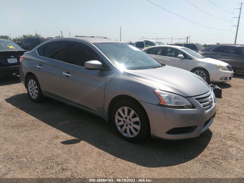 2013 NISSAN SENTRA S - 3N1AB7AP2DL794000