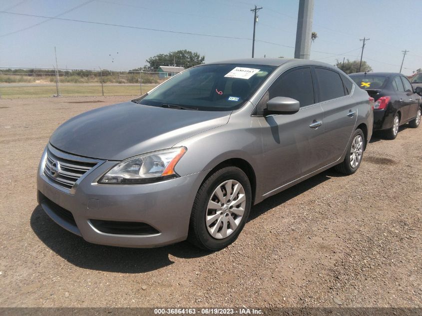 2013 NISSAN SENTRA S - 3N1AB7AP2DL794000