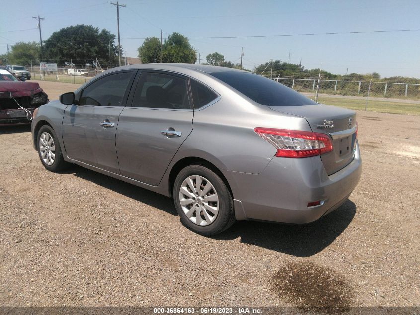 2013 NISSAN SENTRA S - 3N1AB7AP2DL794000