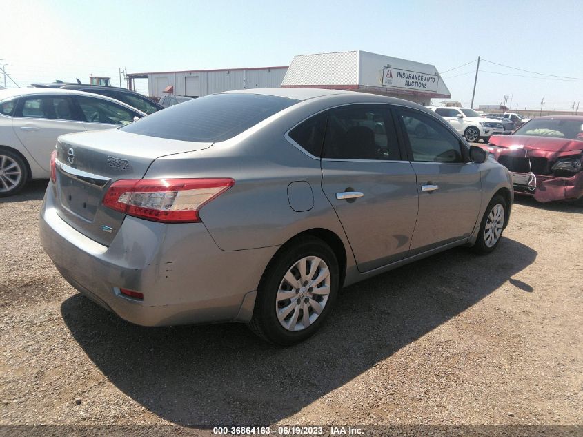 2013 NISSAN SENTRA S - 3N1AB7AP2DL794000