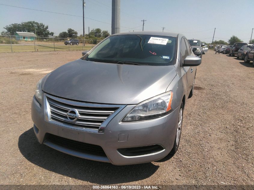 2013 NISSAN SENTRA S - 3N1AB7AP2DL794000