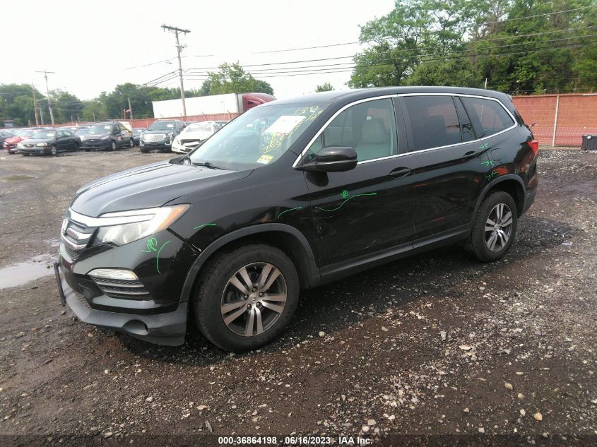 2016 HONDA PILOT EX-L - 5FNYF6H57GB082387