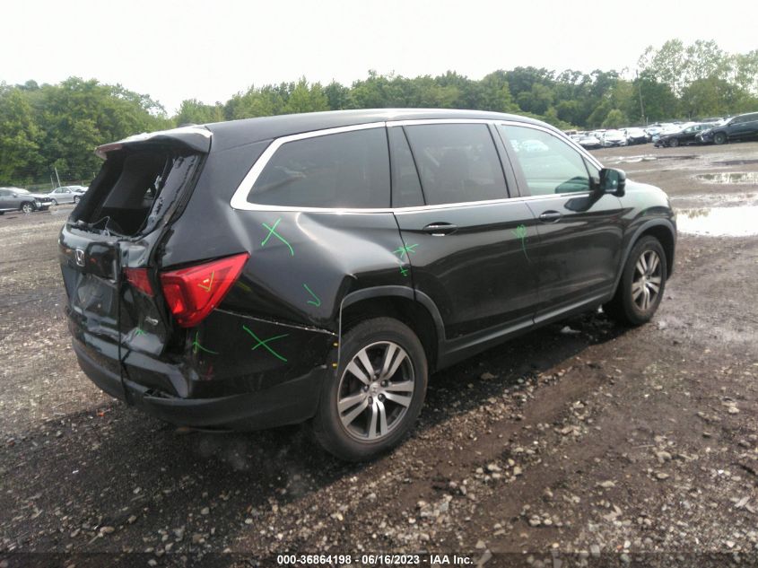 2016 HONDA PILOT EX-L - 5FNYF6H57GB082387