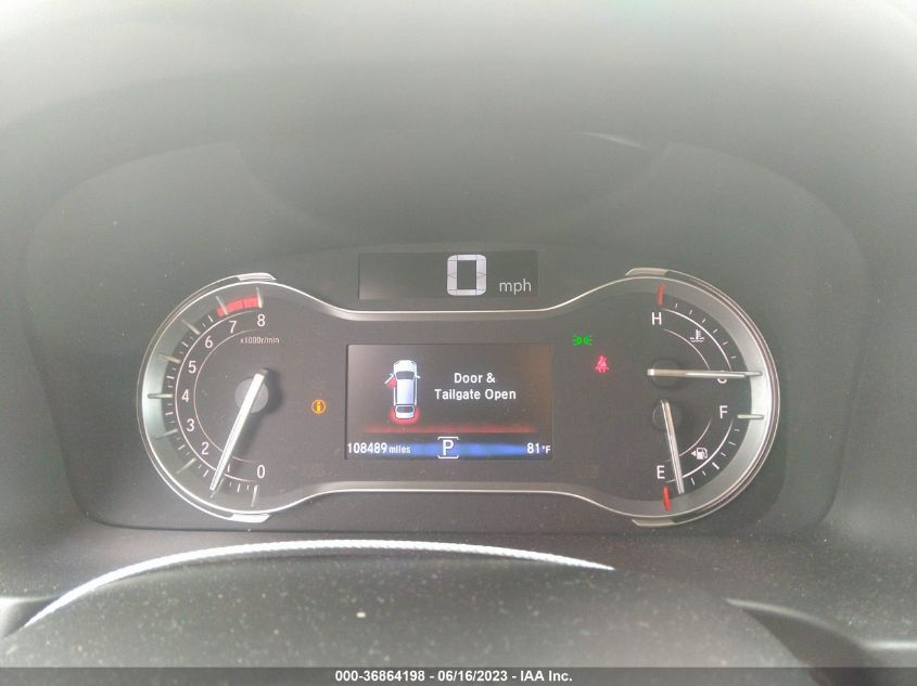 2016 HONDA PILOT EX-L - 5FNYF6H57GB082387