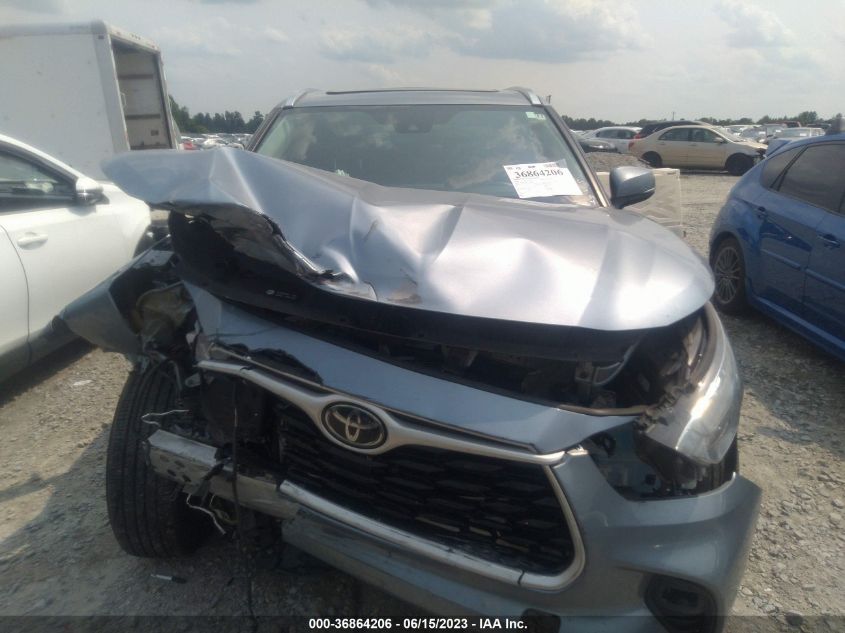 2020 TOYOTA HIGHLANDER XLE - 5TDHZRAH8LS018488