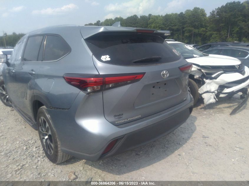 2020 TOYOTA HIGHLANDER XLE - 5TDHZRAH8LS018488