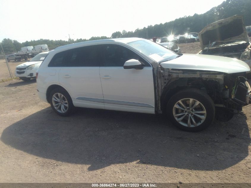 2017 AUDI Q7 PREMIUM PLUS - WA1LAAF70HD021336