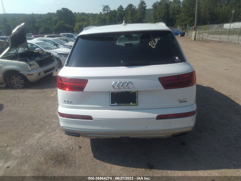 2017 AUDI Q7 PREMIUM PLUS - WA1LAAF70HD021336
