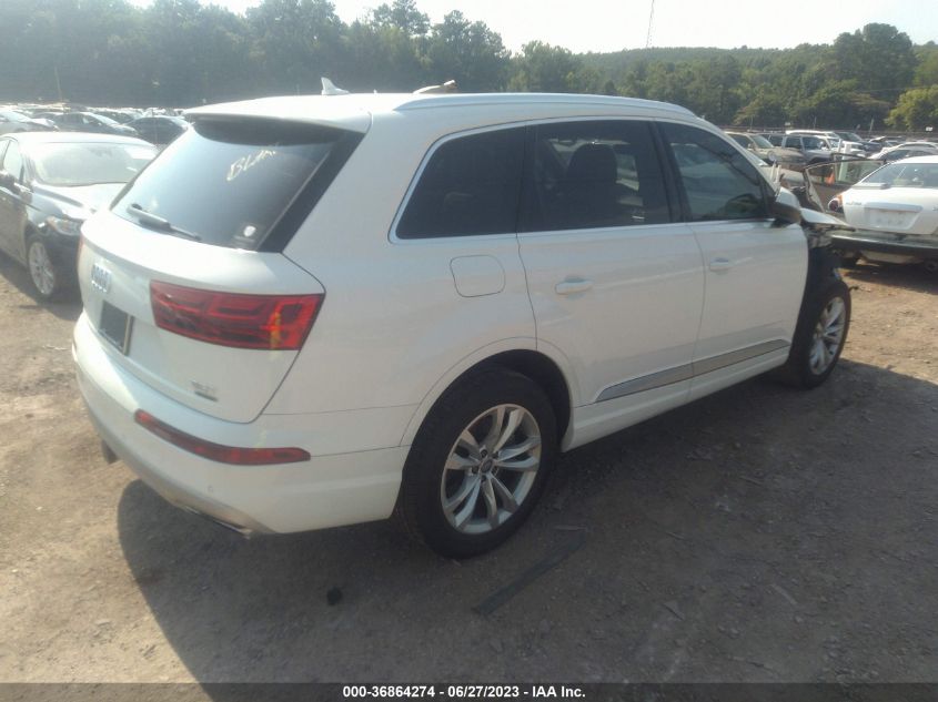 2017 AUDI Q7 PREMIUM PLUS - WA1LAAF70HD021336