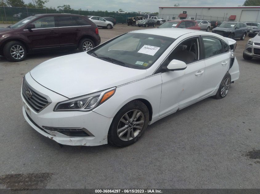 2015 HYUNDAI SONATA 2.4L SE - 5NPE24AFXFH206495