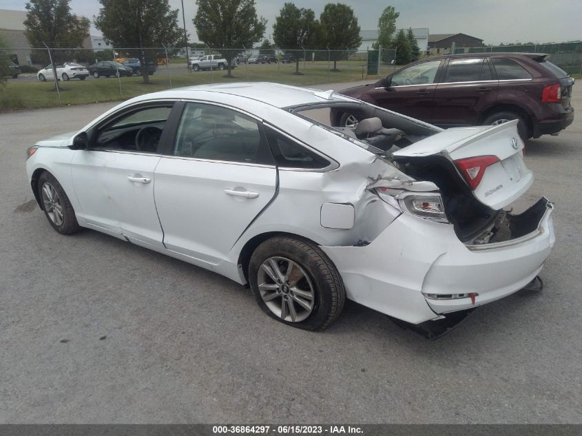 2015 HYUNDAI SONATA 2.4L SE - 5NPE24AFXFH206495